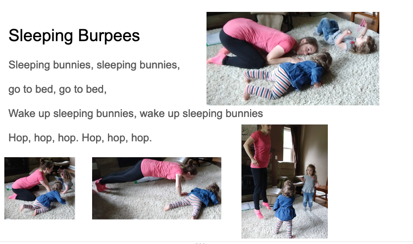 sleeping burpees